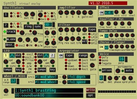 Synth1 (Synth, Synth Analogue/Subtractive) • Audio Plugins for Free