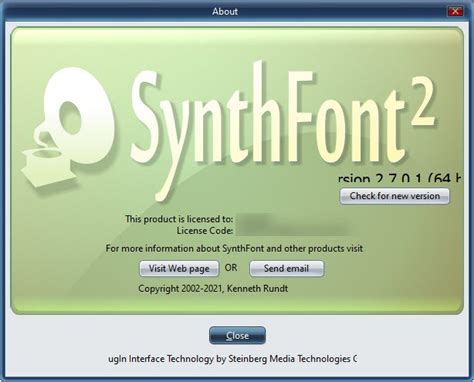 SynthFont2 V2.2.4.1 With Keygen 