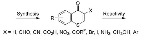 Synthesis and chemical properties of thiochromone and its 3