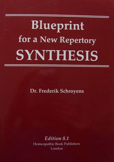 Synthesis repertory pdf.  Frederik Schroyens.  Within Synthesis, there is also the facility t...