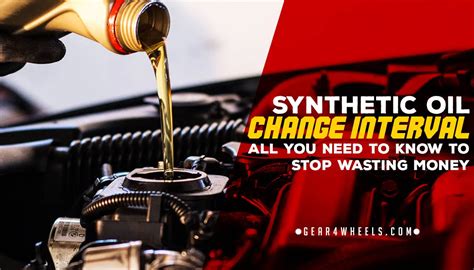 Synthetic Oil Change Interval: How to Stop Wasting Money