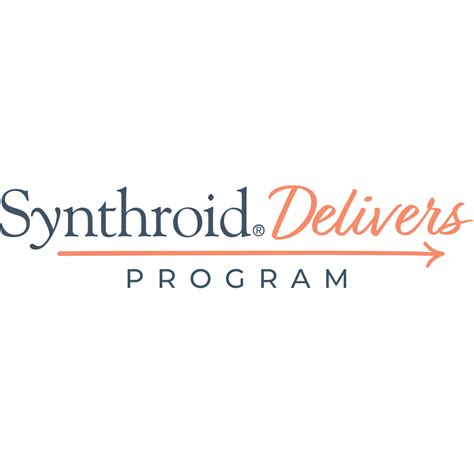 Sign up for free home deliveries of Synthroid an