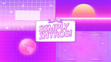 Synthwave 80s Intro After Effects Templates Motion Array