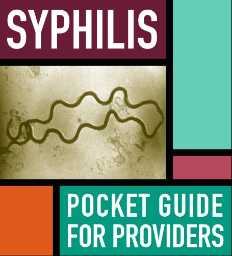 Syphilis: Pocket Guide for Providers National Prevention …