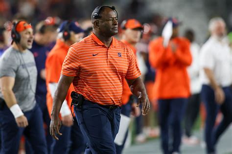 Syracuse fires coach Dino Babers after eight years with the Orange that included just two bowl appearances