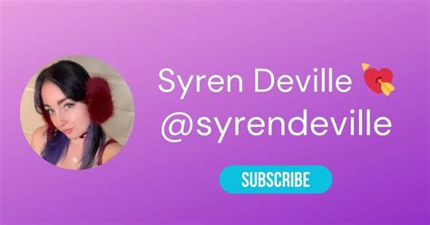 💦 Syrendeville Leaked [PPV]