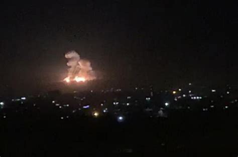 Syria: Israeli strikes hit province of Homs, causing fires