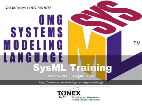 SysML Training Systems Modeling Language Training