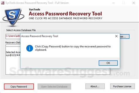 SysTools Access Password Recovery 