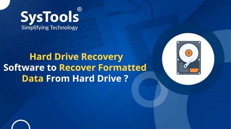 SysTools Hard Drive Data Recovery 