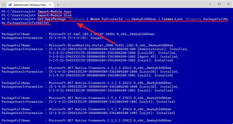 Sysprp failed to remove apps for the current user 0x80070003.  This package will not functi...
