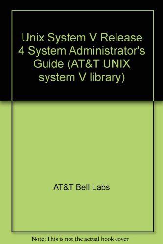 System Administrators Guide For Intel Processors Unix System V Release 4