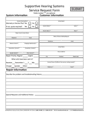 System Request Template Form Fill Out and Sign Printable PDF Template