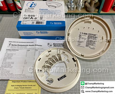 System Sensor 2WTAB 2wire Smoke Detector with Builtin 135F Fixed
