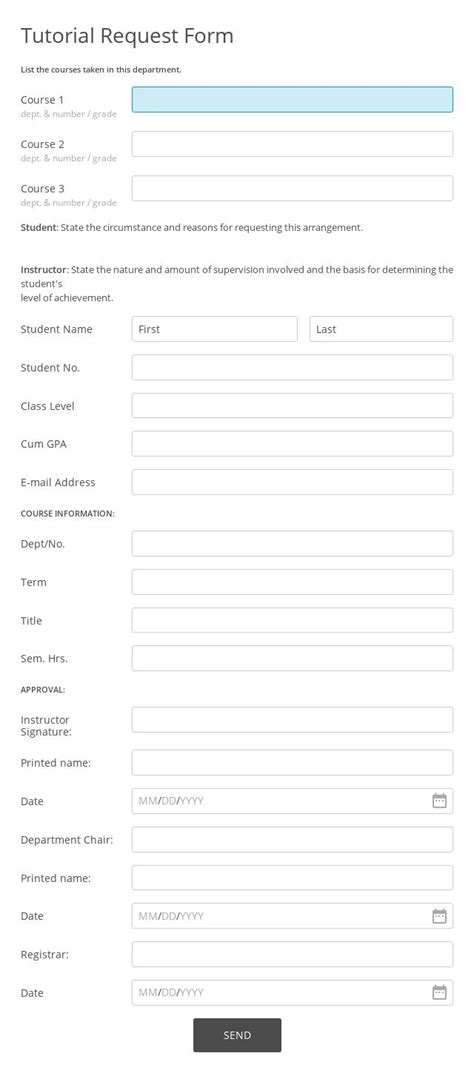 System Service Request Form Template 123 Form Builder