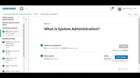 System administration consultation quizlet. There are 7 modules in this course. This course covers a wide variety of IT security concepts, tools, and best practices. It introduces threats and attacks and the many ways they can show up. We’ll give you some background of encryption algorithms and how they’re used to safeguard data. Then, we’ll dive into the three As of information ... 