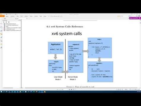 System call in xv6.  These system calls provide valuable information about...