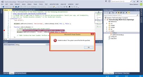 System cannot find the path specified.  When I open cmd directly in folder run, it works pe...