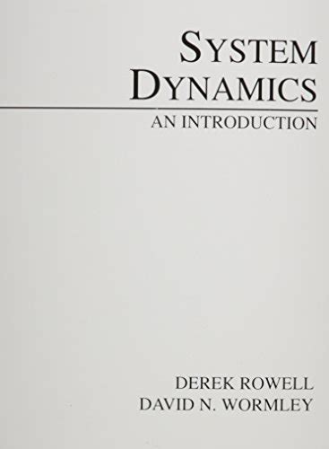 System dynamics an introduction rowell solution manual. - Es ist zu kalt, um verliebt zu sein..