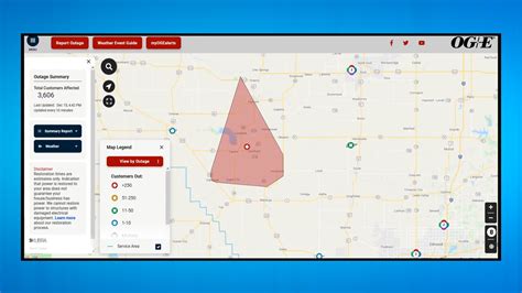 System watch oge. Power Outage. Always let us know if the power goes out. You can quickly report an outage on our free mobile app (available on iOS and Android ), report online, or text OUT to 32001 if you're signed up for myOGEalerts. You can also call 405-272-9595 (OKC) or 800-522-6870 (all other areas). We'll restore power as quickly and safely as possible. 
