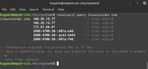 Systemd resolved install. 168.  Programs issuing DNS requests directly, by...
