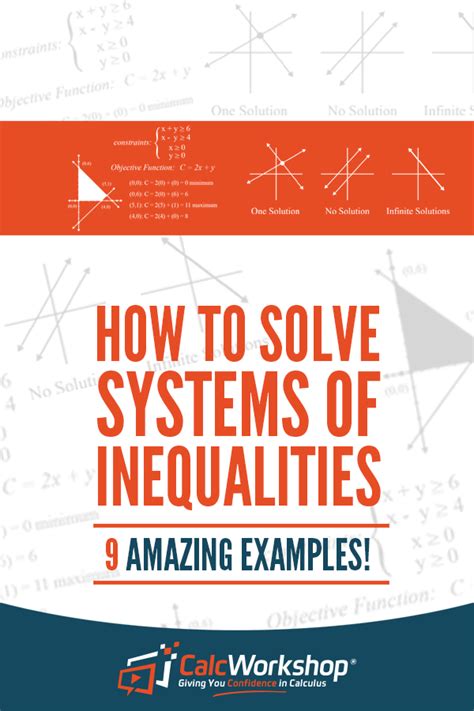 Systems of inequalities puzzle.  14) Write a system of inequalities whose solution i...