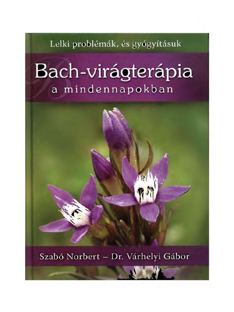 Szabo Norbert Dr Varhegyi Gabor Bach Viragterapia a Mindennapokban