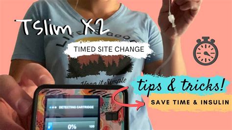 T:slim X2 Timed Site Change Tips & Tricks with Using The Pump ...