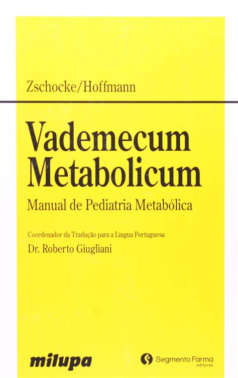 Título vademecum metabolicum manual de pediatría metabólica. - Eduard mörike, die kunst der sünde.