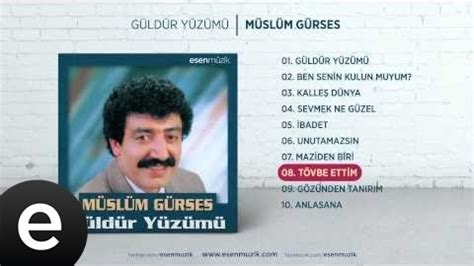 Tövbe Ettim Müslüm Gürses / Tövbe Ettim. Söz: Ali  Facebook.