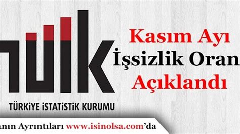 Tüik işsizlik oranı 2017