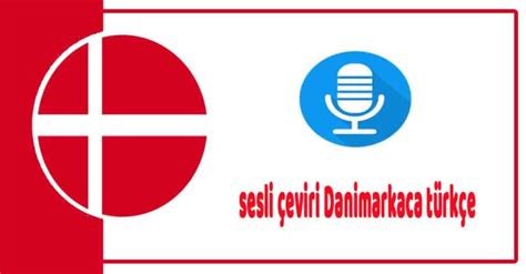 Türkçe danimarkaca cümle çeviri