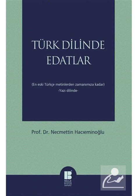 Türk Dilinde Edatlar.
