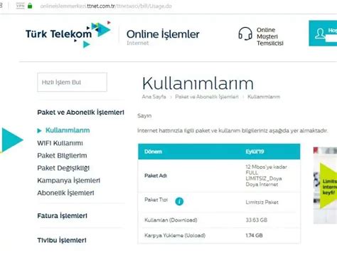 Türk Telekom Kalan Kullanımlarım Gözükmüyor Şikayetleri. 