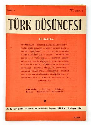 Türk düşüncesi dergisi