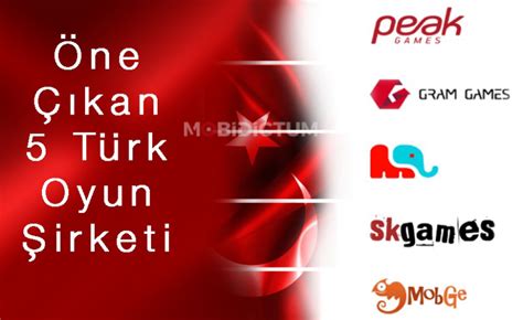 Türk mobil oyun şirketleri
