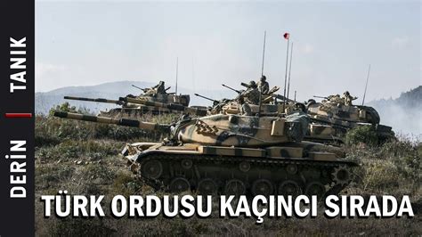 Türk ordusu kaçıncı sırada