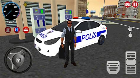 Türk polis ve araba oyunu simülatörü 3d