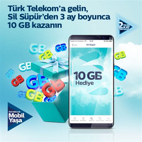 Türk telekom 3 ay 10 gb