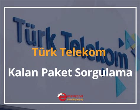 Türk telekom faturasız hat dakika sorgulama