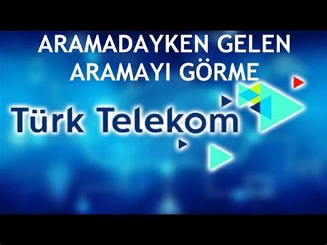 Türk telekom gelen aramayı gösterme