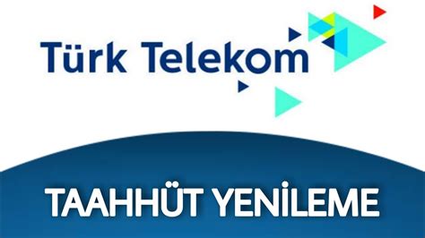 Türk telekom hat yenileme