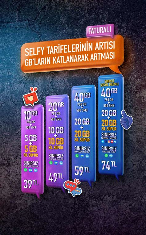 Türk telekom yeni gelen faturasız selfy