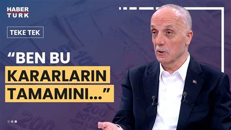 Türk-İş Başkanı Ergün Atalay’dan Bakan Işıkhan’a “asgari ücret” tepkisi: Zam da yapmayın para da vermeyin
