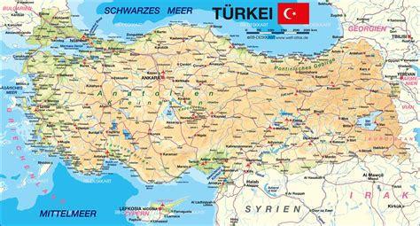 Türkei karte