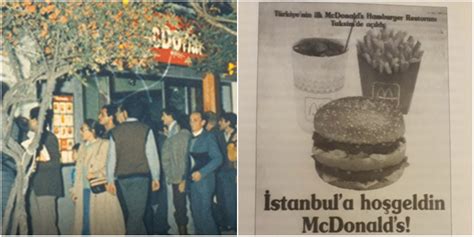 Türkiye''de ilk mcdonalds ne zaman açıldı