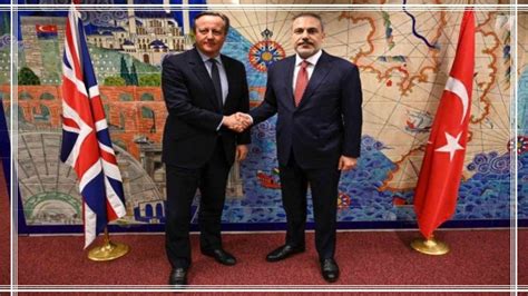 Türkiye'nin Dışişleri Bakanı İngiliz Dışişleri Bakanı İsrail-İran gerginliğini ele aldı."