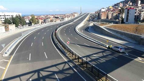 Türkiye’nin en maliyetli şehir içi yollarından Kanuni Bulvarı’nda sona doğrus