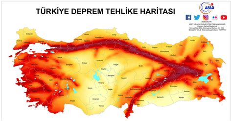 Türkiye de deprem riskinin en az olduğu yerler