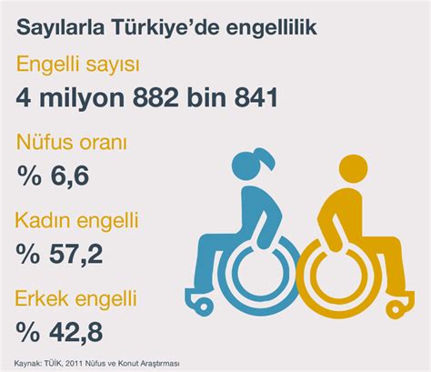 Türkiye de engelli oranı